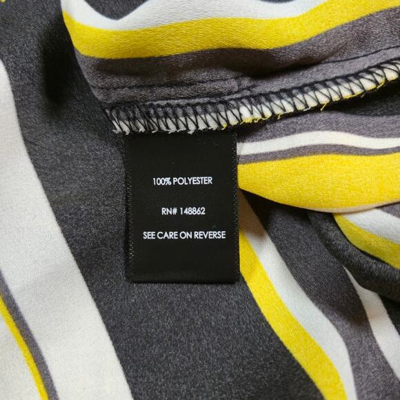 Torrid NWT Striped Harper Top Women Size 4X Black Preppy Feminine Career - Picture 8 of 9